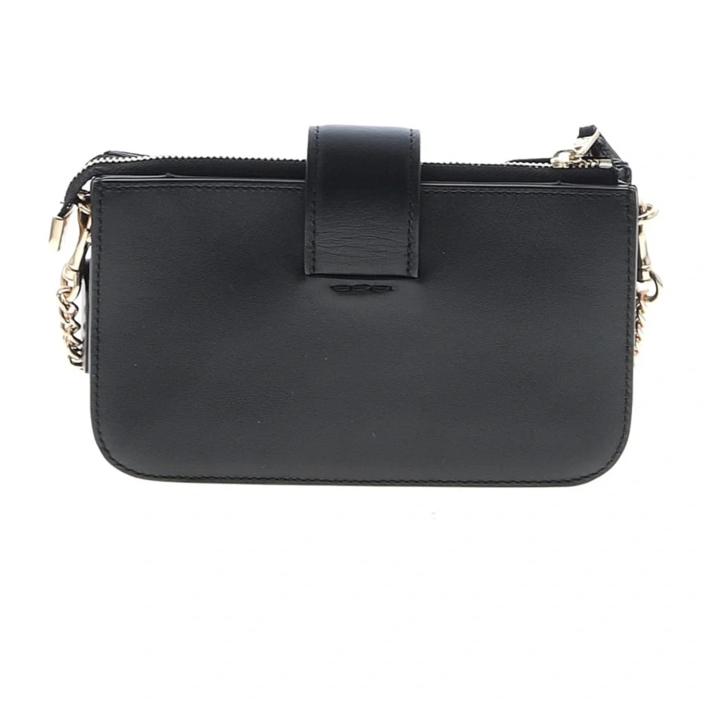 Coach slim turnlock wallet/bag with gold chain crossbody - Picture 2 of 4